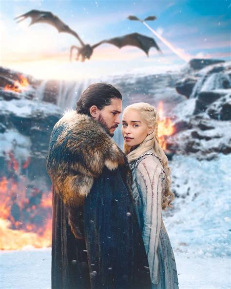 Daenerys Targaryen And Jon Snow Background