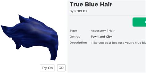 Roblox: All Of The Free Hair In The Catalog