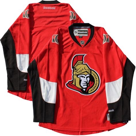 Ottawa Senators Jersey - Replica Red 2016-2017 Season (Size: Large) - NHL Auctions