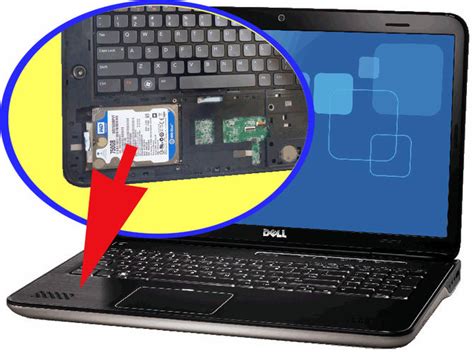 Removing hard drive from dell laptop - crosssos