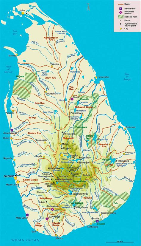 Річки Шрі-Ланки — Вікіпедія