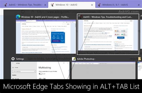 Microsoft Edge Will Change The Way Alt Tab On Windows 10 Works | Images ...