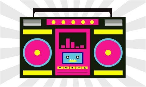 Boom Box Clipart | Free download on ClipArtMag