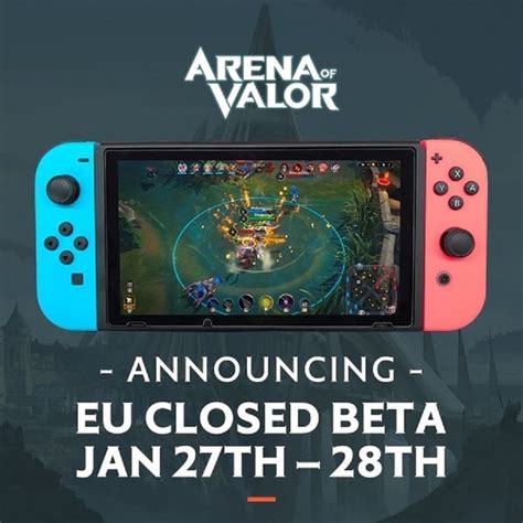 Tencent Games announce Arena of Valor closed beta dates