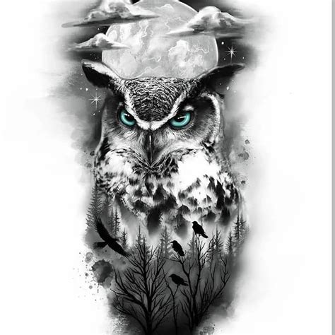 12 best wolf and owl tattoo ideas – Artofit