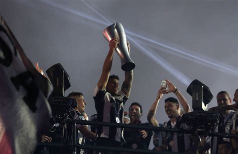 PAOK fans celebrate their 1st Greek league title in 34 years