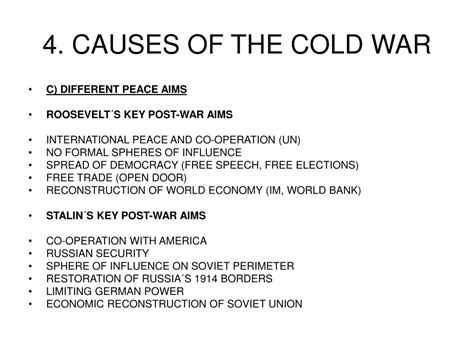 PPT - 1. THE COLD WAR PowerPoint Presentation, free download - ID:1006472