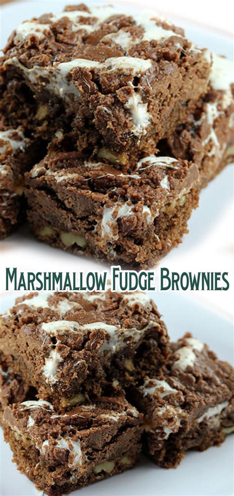 Marshmallow Fudge Brownies