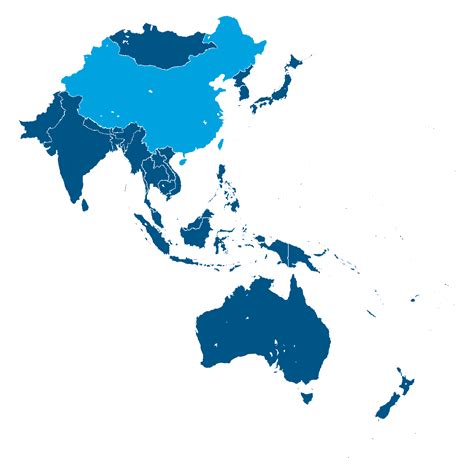 Apac Countries Map