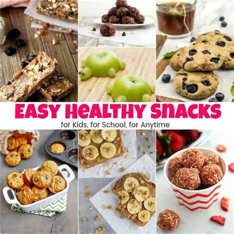 40+ Easy Healthy Snacks for Both Kids and Adults