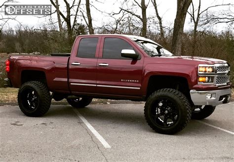 Silverado 2014 Lifted / Wheel Offset 2014 Chevrolet Silverado 1500 Slightly ... : sold 2014 ...