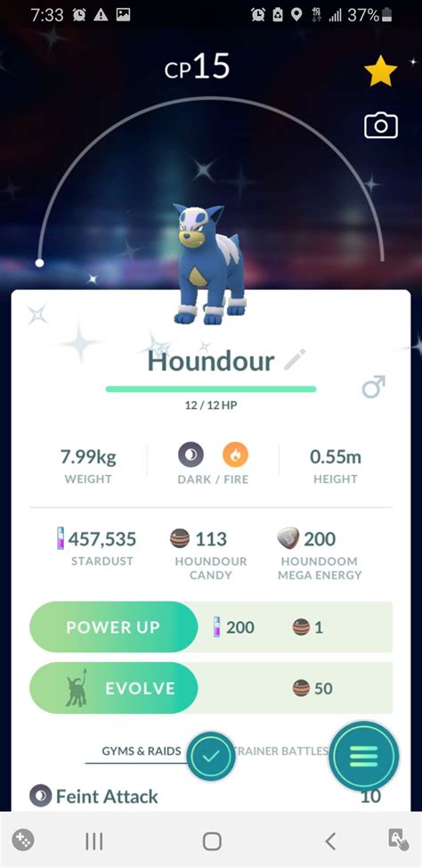 Pokemon Houndour Evolution Chart