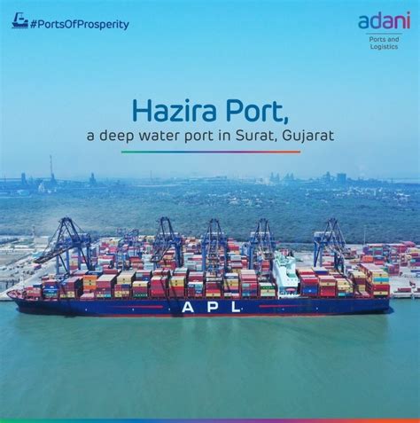 Adani Ports and SEZ Ltd - Hazira Port | Multi-cargo deep water port