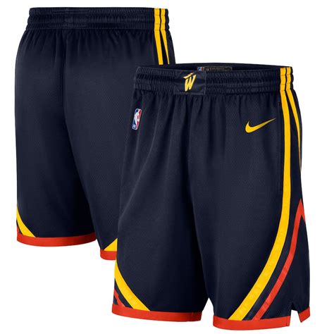 Men's Nike Navy Golden State Warriors 2020/21 City Edition Oakland Forever Swingman Shorts