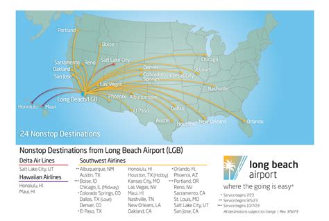 Southwest Airlines Route Map 2022