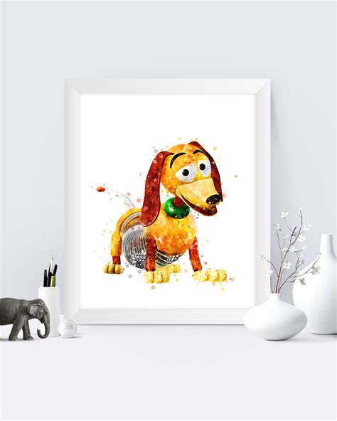 Toy Story Slinky Dog Art Print Toy Story Printable Slinky Dog ...