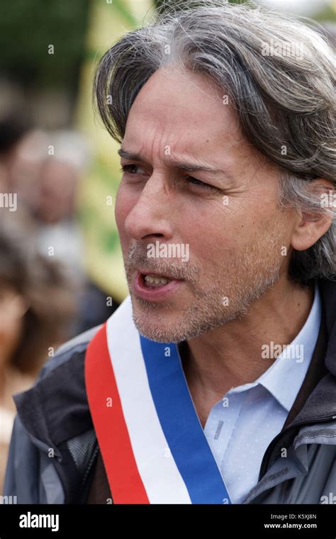 Paris, France. 10 September, 2017. Jacques Boutault, Mayor of the 2nd district of Paris attends ...