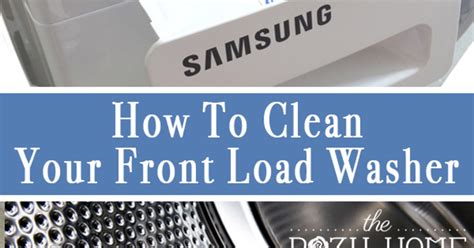 How To Clean Your Front Load Washer | Hometalk