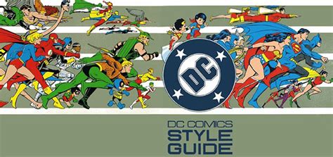 DC Comics style guide, 1982 | Logo Design Love