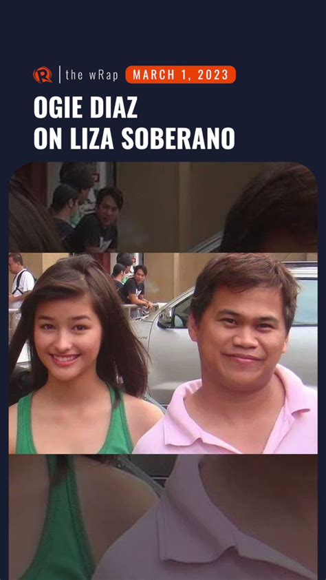 Actress Liza Soberano’s former manager Ogie Diaz responds to her recent ...