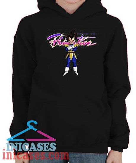 Primitive Dragon Ball Z Nuevo Vegeta Hoodie pullover