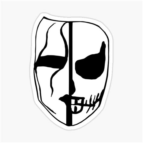 "Sting / Darby Allin Face Paint AEW All Elite Wrestling" Sticker for ...