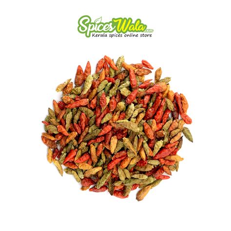 Bird’s eye Chilli (Dried) - Spices Wala | Kerala Spices Online