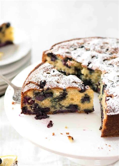 Blueberry Lemon Yoghurt Cake | recipetineats