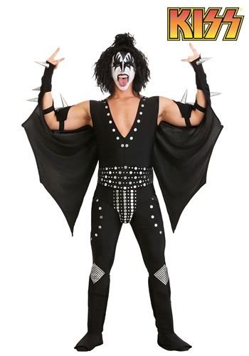 Kiss Costumes - KISS Band Halloween Costume Paul, Gene Simmons Boots