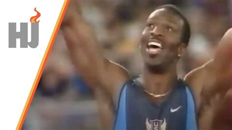 2000 Sydney - Finale 400m (Michael JOHNSON) - YouTube