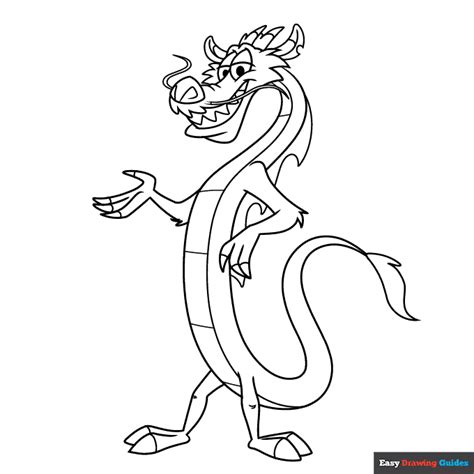 Disney Mulan And Mushu Coloring Pages