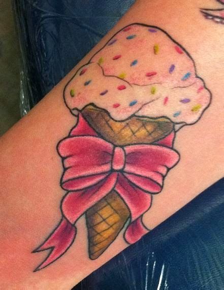 Ice cream cone tattoo ideas