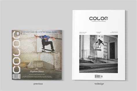 Color Magazine Redesign on Behance