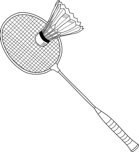 Badminton clipart outline, Badminton outline Transparent FREE for download on WebStockReview 2023