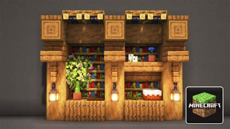 5 Great Minecraft Bookshelf Design Ideas - Gamer Empire