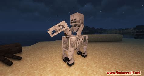 Skeleton Horse Spawn Mod (1.21.3, 1.20.1) - More Creatures Appear At Night - 9Minecraft.Net