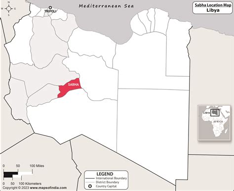 Where is Sabha Located in Libya? | Sabha Location Map in the Libya