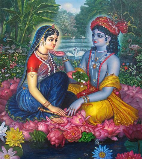 Sri Radha Krishna by Satchitananda das Saccidananda das