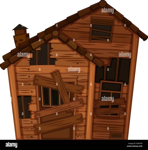 Poor house Stock Vector Images - Alamy