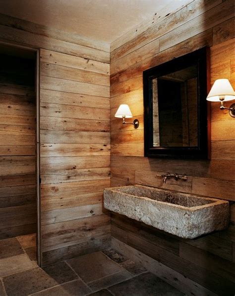 La vasque en pierre en 72 photos | Rustic bathrooms, Rustic bathroom ...