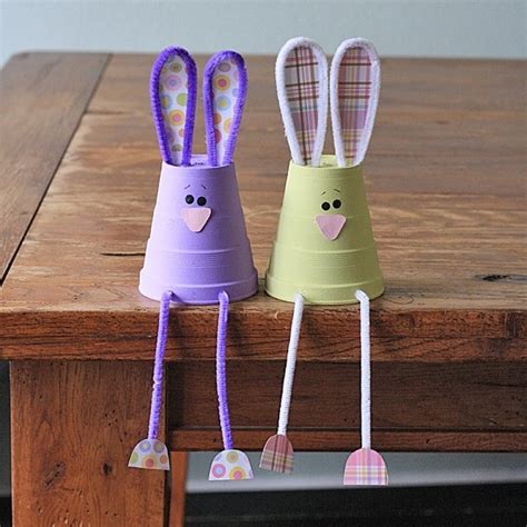 Foam Cup Bunnies - Crafts by Amanda