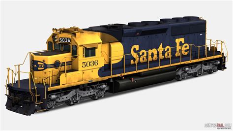 EMD SD40-2 – ATSF – JointedRail.com