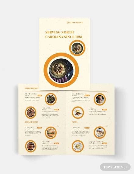 FREE 26+ Food Brochure Templates in MS Word | PSD | EPS | InDesign | AI ...