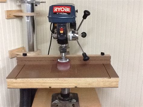 Build the Ultimate Drill Press Table | Drill press table, Woodworking ...