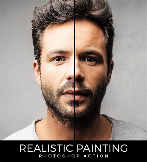 Realistic Painting Photoshop Action by GraphixRiver on DeviantArt