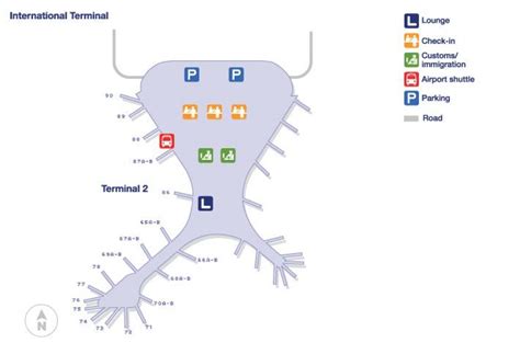 Mumbai airport terminal 2 map - Terminal 2 Mumbai airport map ...