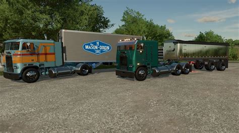 1989 FREIGHTLINER FLT CABOVER V1.0 – FS22 mod