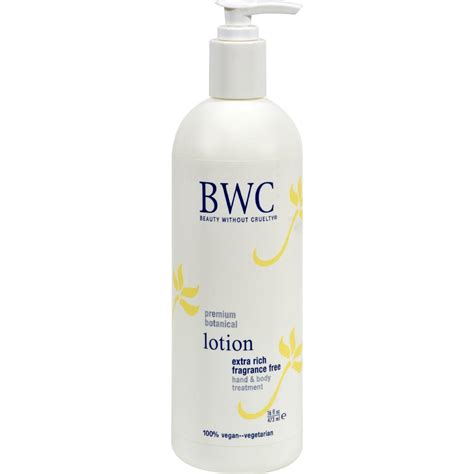 Beauty Without Cruelty Extra Rich Hand And Body Lotion Fragrance Free ...