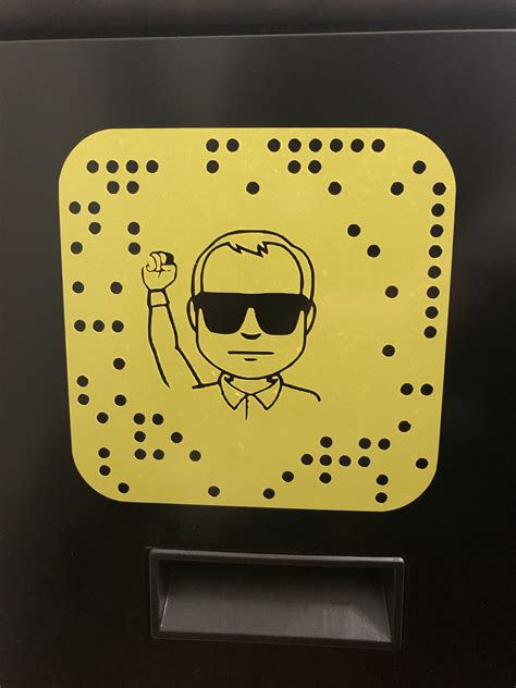 Snapchat SnapCode decal - OMB Stickers