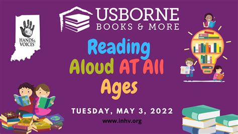 Usborne Books - Reading Aloud at All Ages — Indiana Hands & Voices